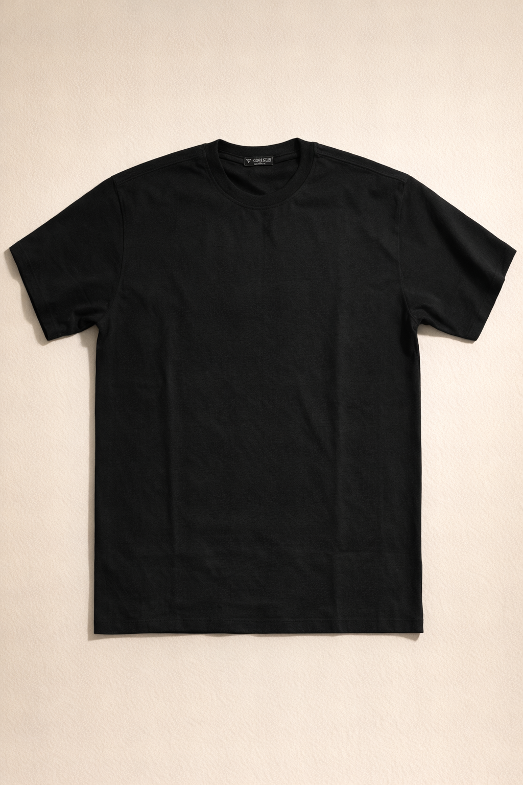 Basic Black Crew Neck T-Shirt