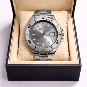 Emerald Diver – WILLANDE Silver Watch
