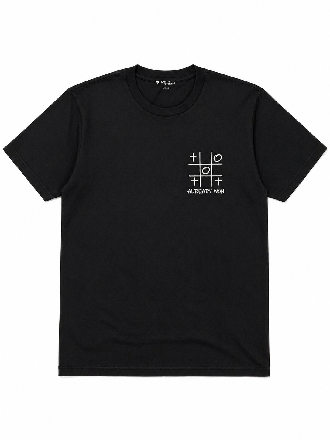 Black Minimal Streetwear Tee