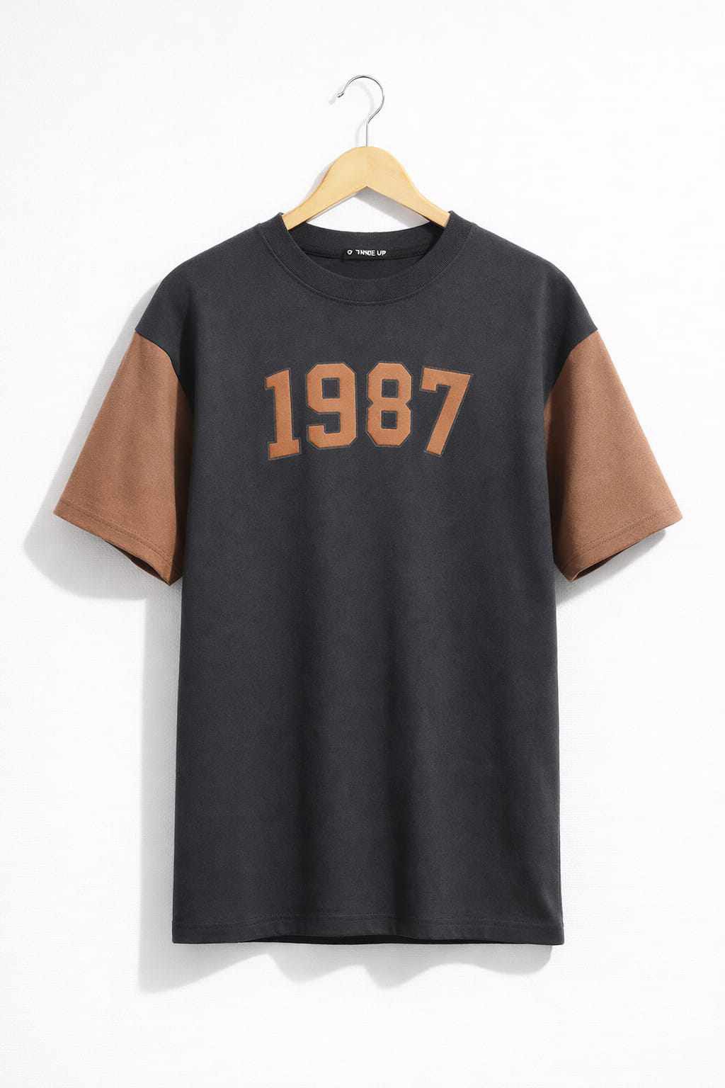 Black Drop Shoulder T-shirt