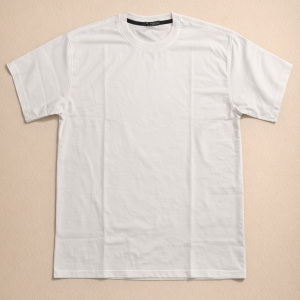 Basic White Crew Neck T-Shirt