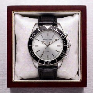 News Time Classic Silver Edition Quartz Watch