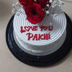 White & Love Cake (BHC-002)