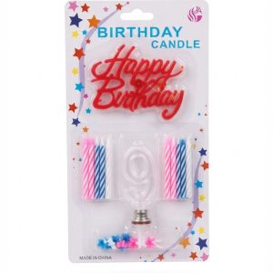 LED Flashing Number & Birthday Candle Set – send gifts online | Dear You Gifting