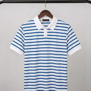 Sky White Striped POLO – send gifts online | Dear You Gifting