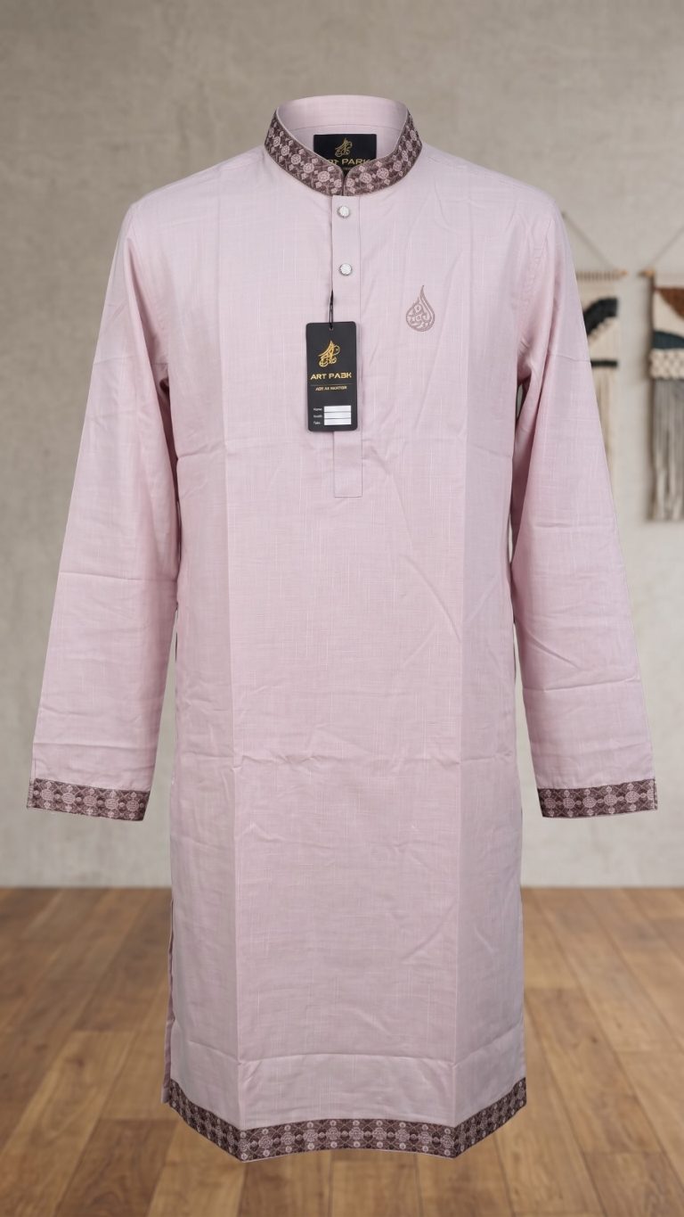 Light Pink Panjabi (QTR-P6)