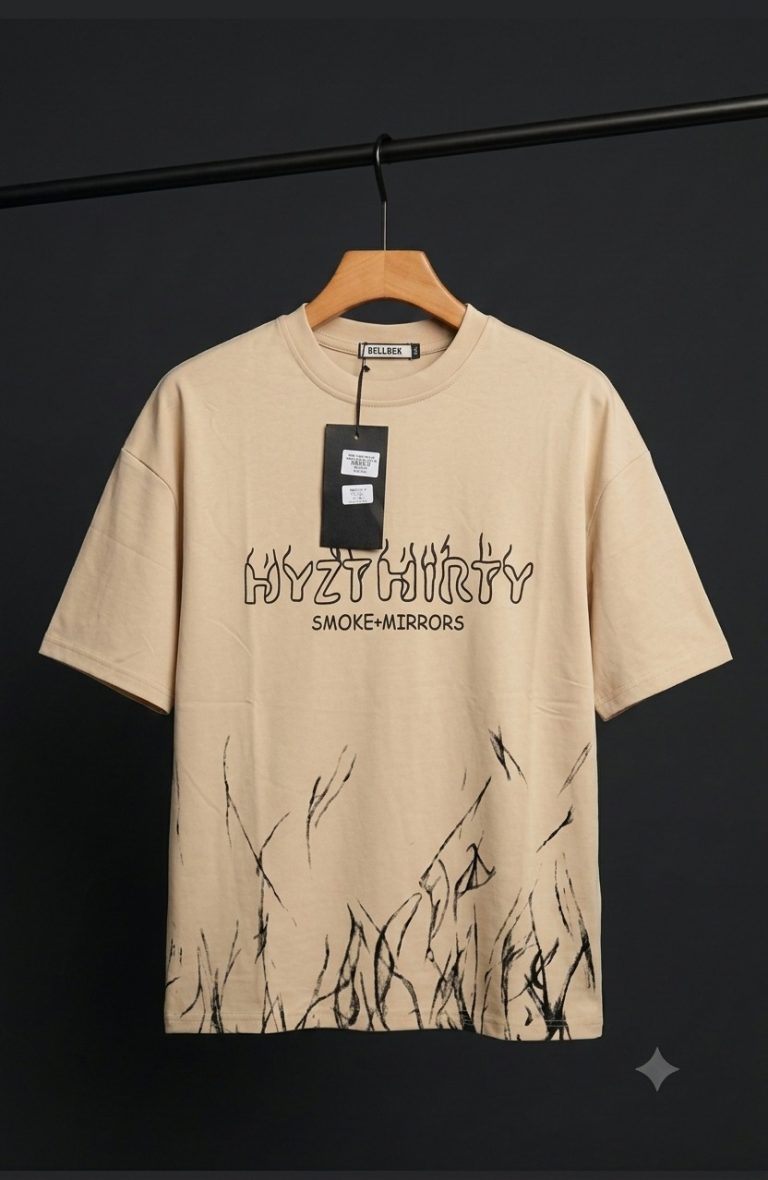 Bown Printed Drop Shoulder Tee (QR-S10)