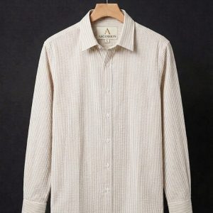Old Money Beige Formal Shirt – send gifts online | Dear You Gifting