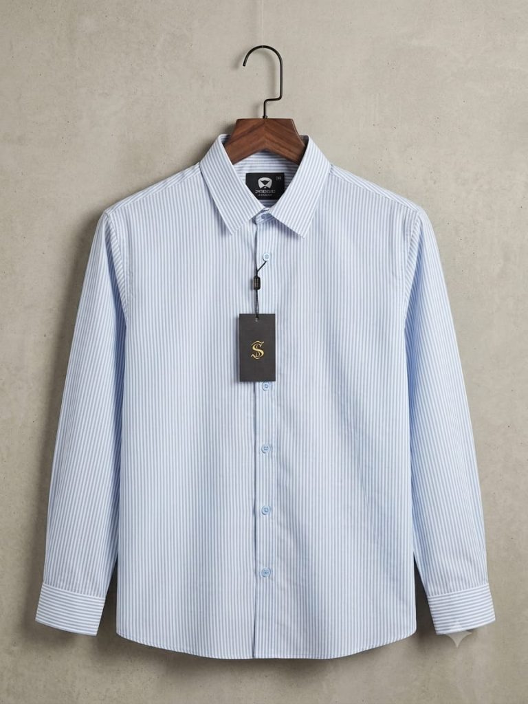 Sky Old Money Formal Shirt